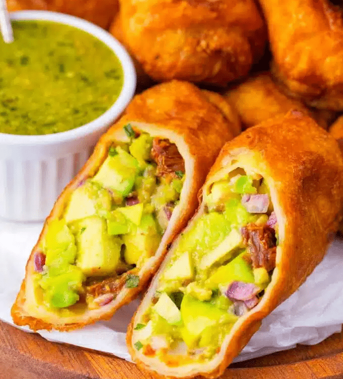 Avocado Egg Rolls
