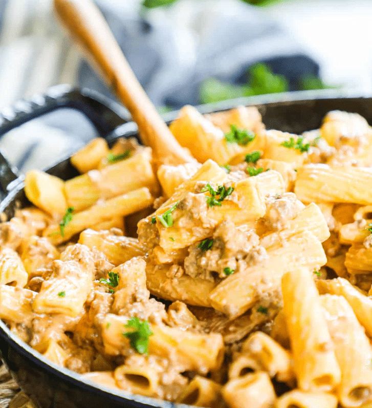 Cheeseburger Pasta