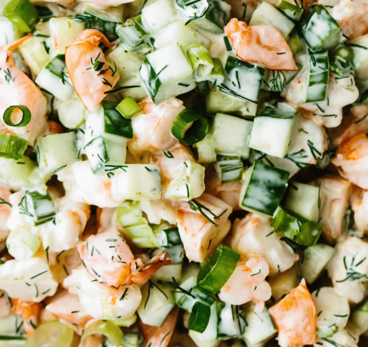 Cucumber Shrimp Salad