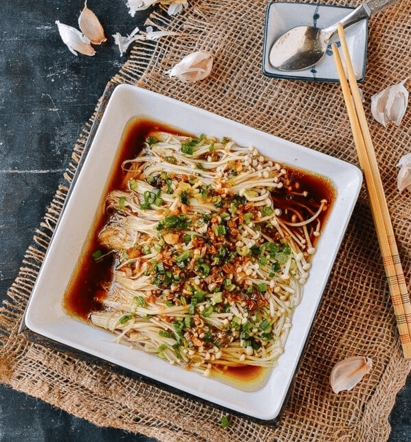 Enoki Mushrooms
