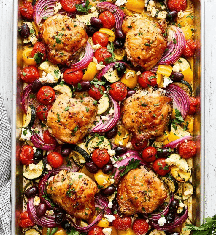 Greek Sheet Pan Chicken