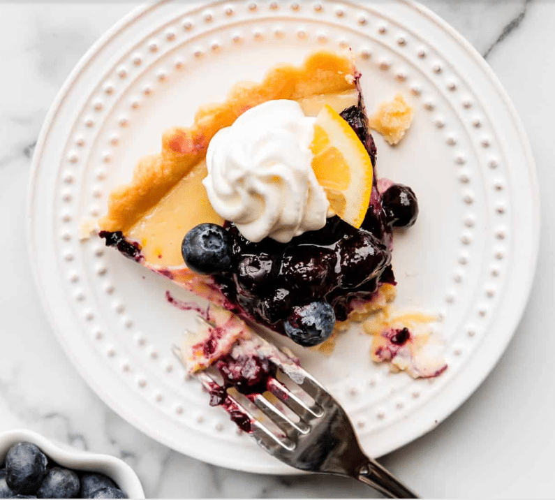 Lemon Blueberry Tart