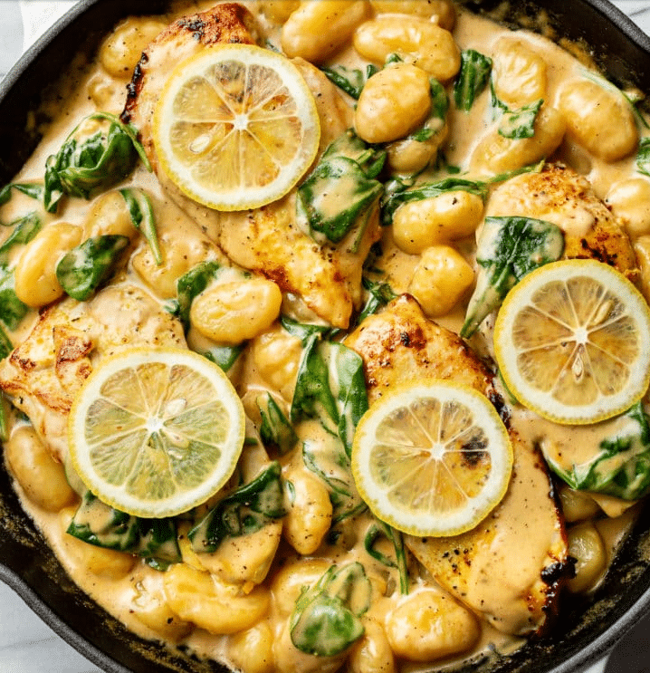 Lemon Chicken Gnocchi