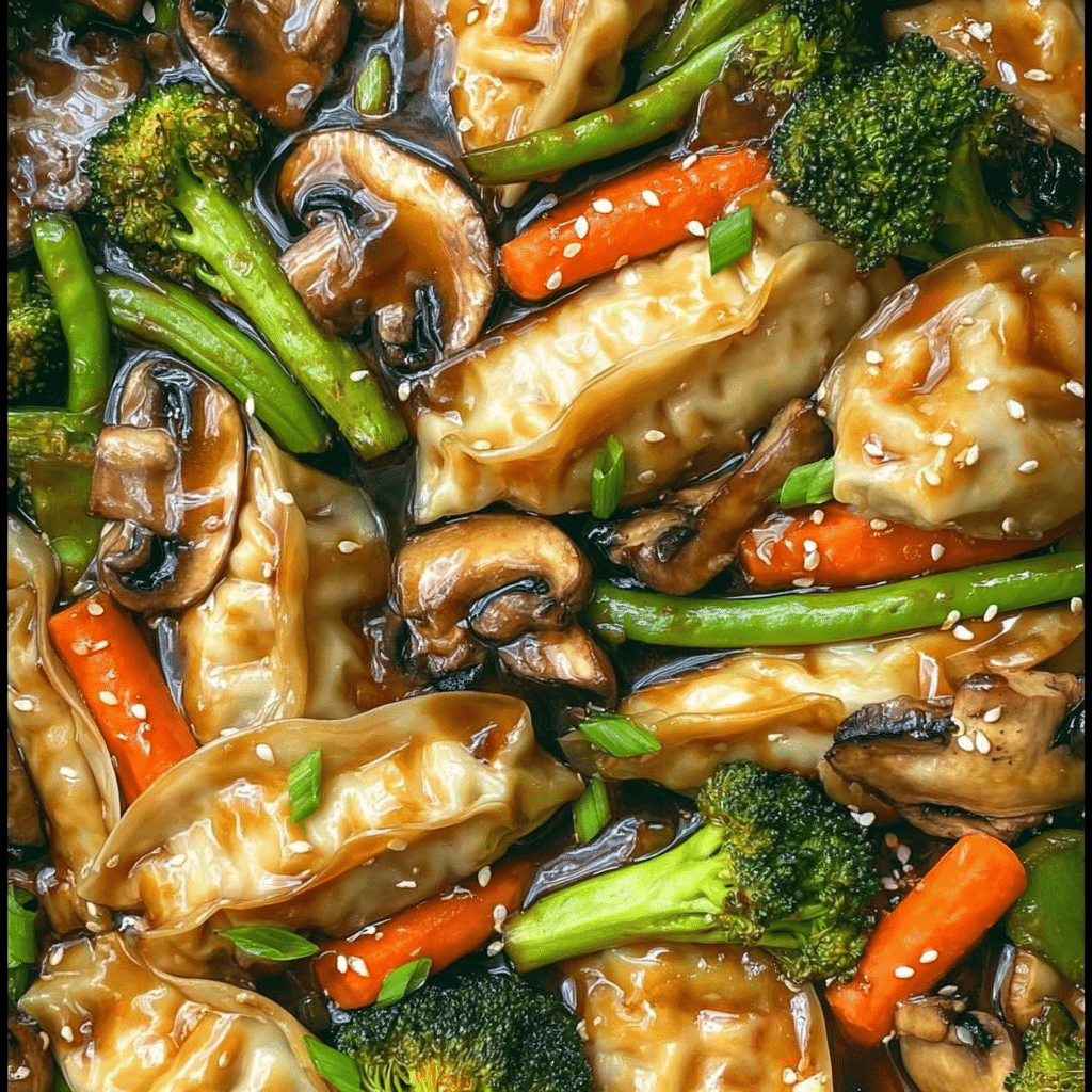 Potsticker Stir Fry Recipe