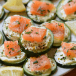 Salmon Cucumber Bites