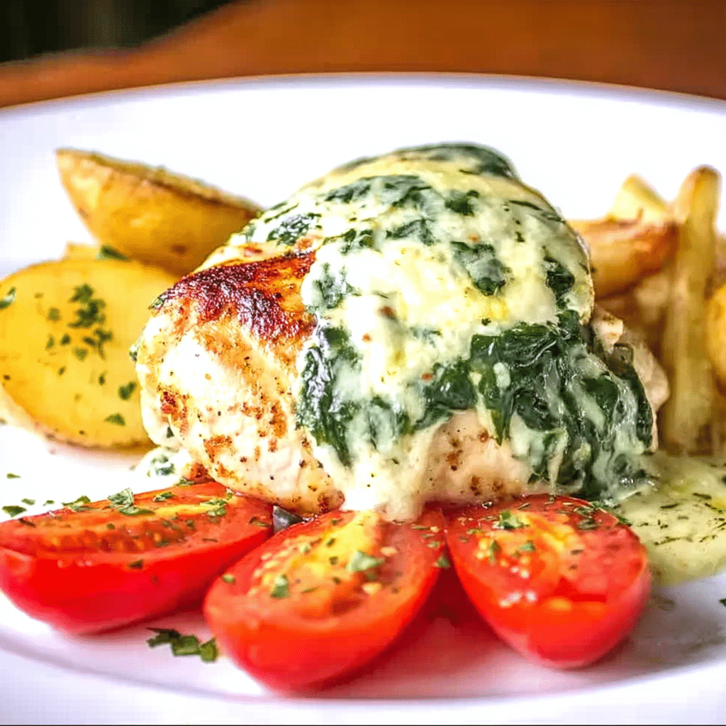 Spinach Stuffed Chicken