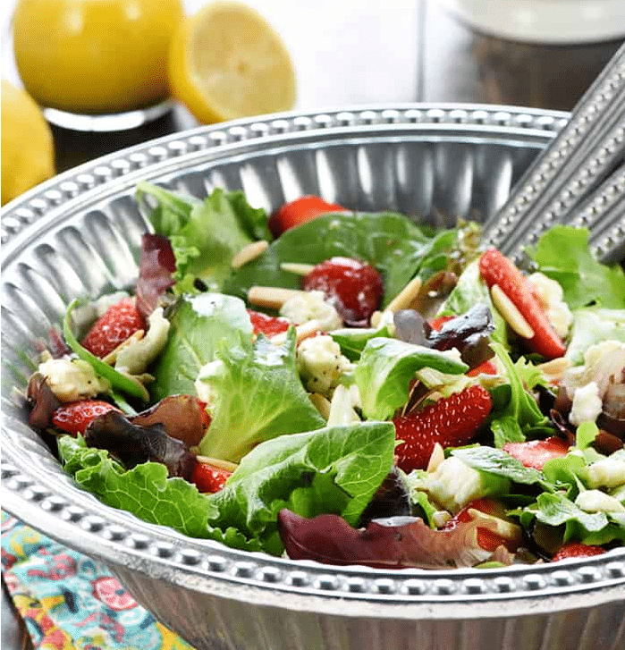 Strawberry Goat Cheese Salad