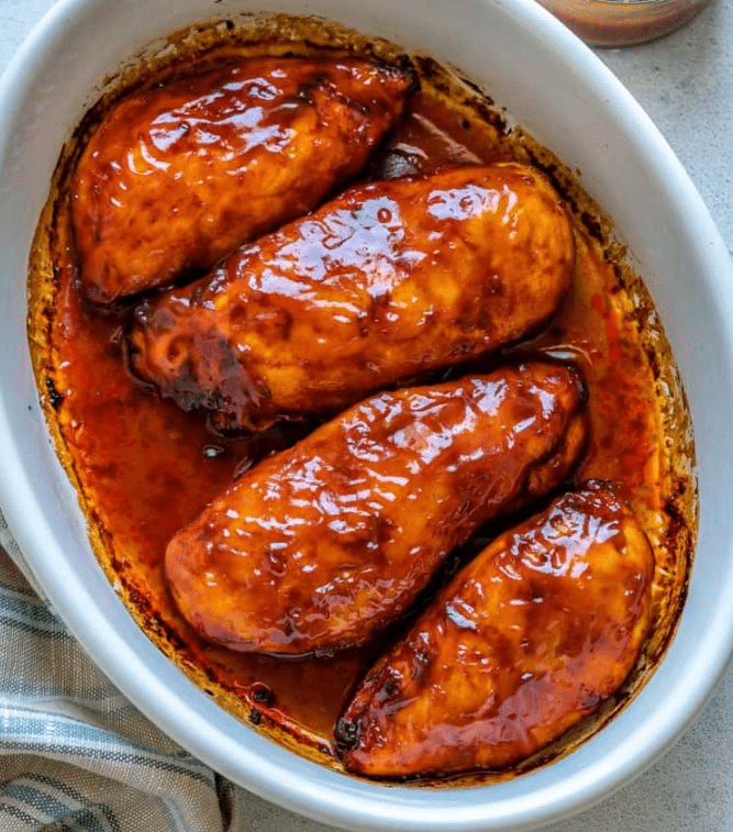 Baked BBQ Chicken Breasts