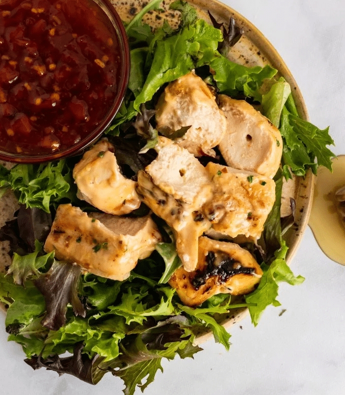 Bang Bang Chicken Kabobs