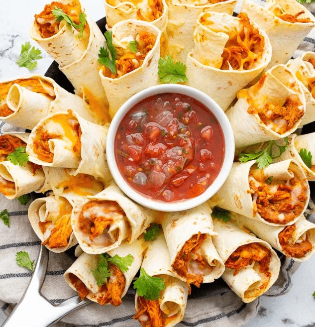 Blooming Quesadilla Ring