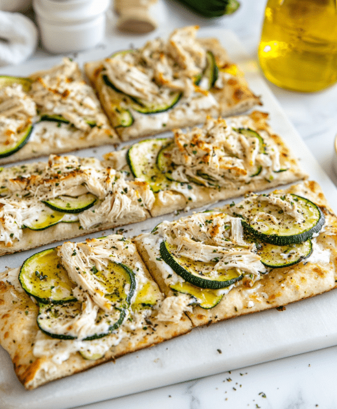 Chicken Caesar Flatbread 13