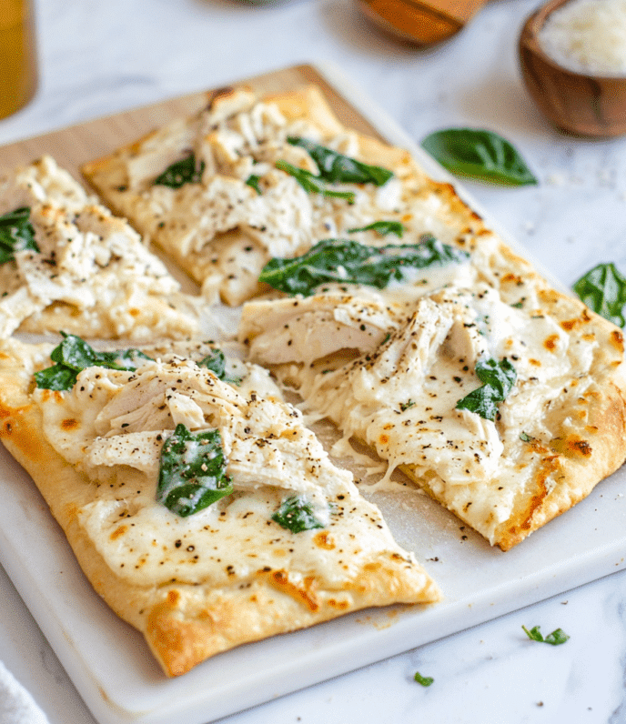 Chicken Caesar Flatbread 4