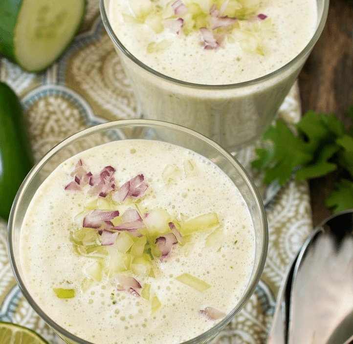 Cold Mexican Cucumber Soup