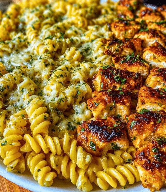 Creamy Cajun Chicken Rotini