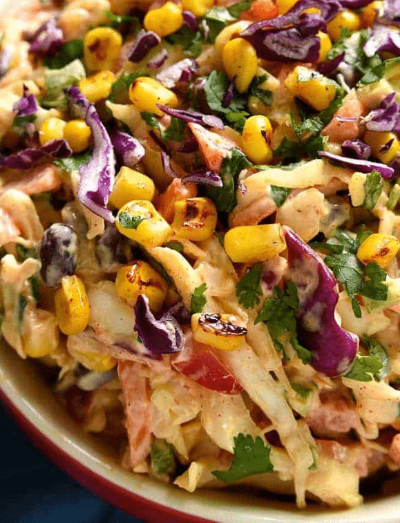Creamy Mexican Coleslaw