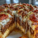 Crustless Pizza