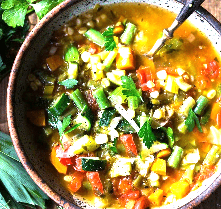 Farmers Market Vegetable Soup