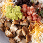 Grilled Chicken Burrito Bowls