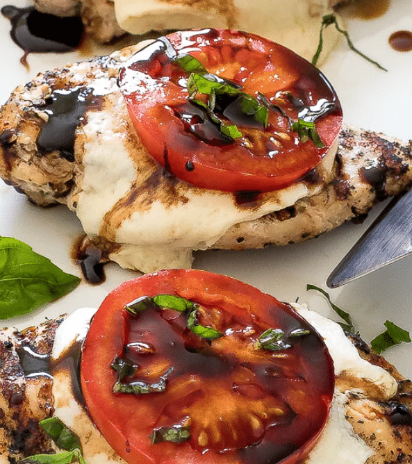 Grilled Chicken Caprese