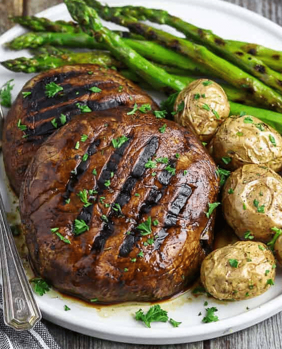 Grilled Portobello Steaks