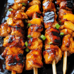 Hawaiian Chicken Skewers