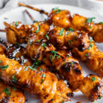 Honey Garlic Chicken Skewers