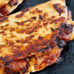 Hot Honey BBQ Quesadillas