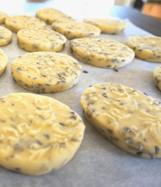 Lemon Lavender Shortbread
