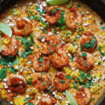 Mexican Street Corn and Shrimp