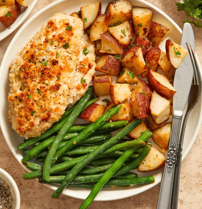 Parmesan Crusted Chicken
