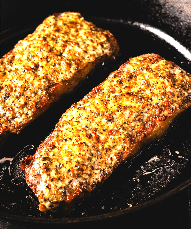 Parmesan Crusted Steak