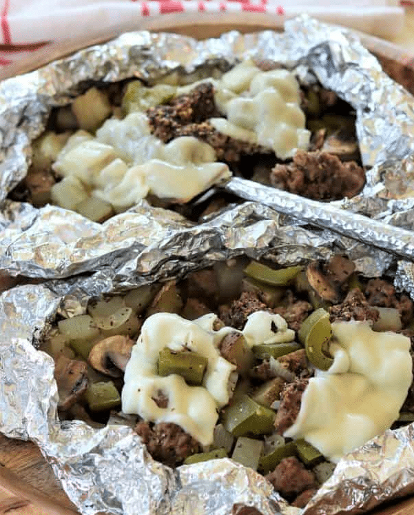 Philly Cheese Steak Foil Packets