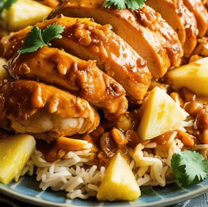 Pineapple Chicken and Rice