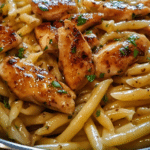 Smoky Garlic Butter Chicken Pasta