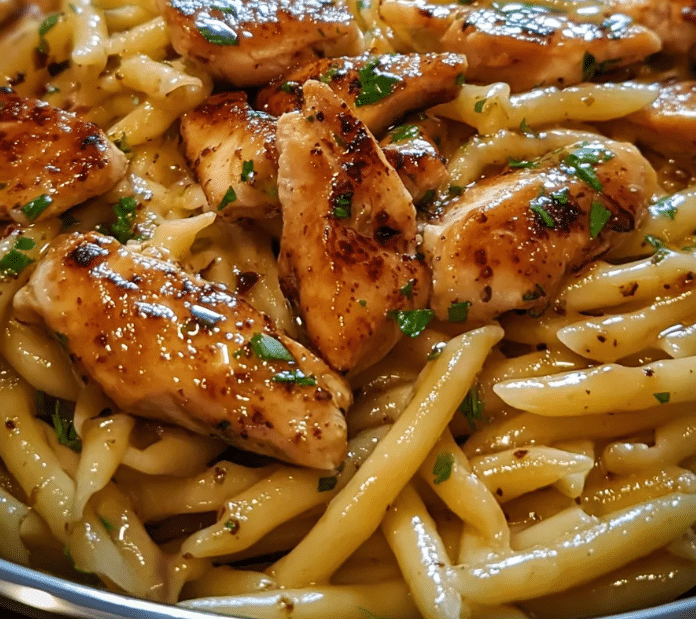 Smoky Garlic Butter Chicken Pasta