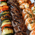 Steak and Shrimp Kabobs