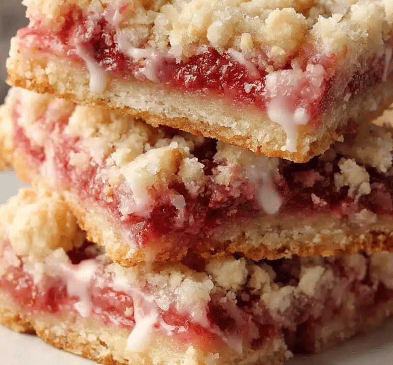 Strawberry Shortcake Bars