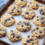 Blueberry Oatmeal Cookies 1