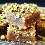 Brown Butter Pistachio Cookie Bars