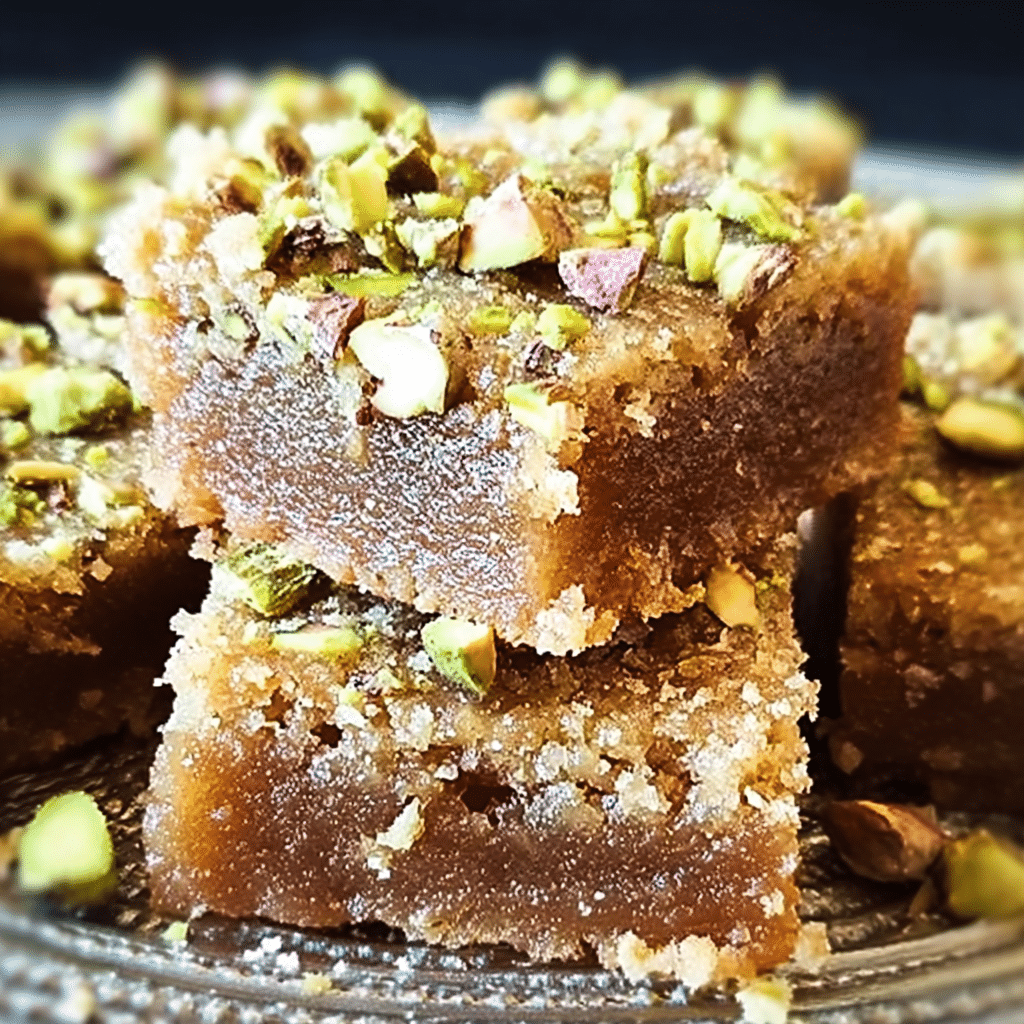 Brown Butter Pistachio Cookie Bars