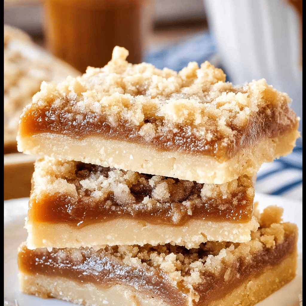 Caramel Crumb Bars