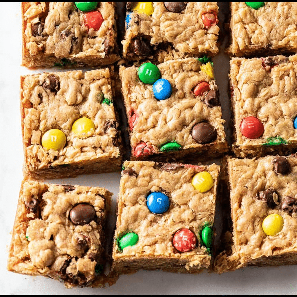 Chocolate Chip Oatmeal Cookie Bars