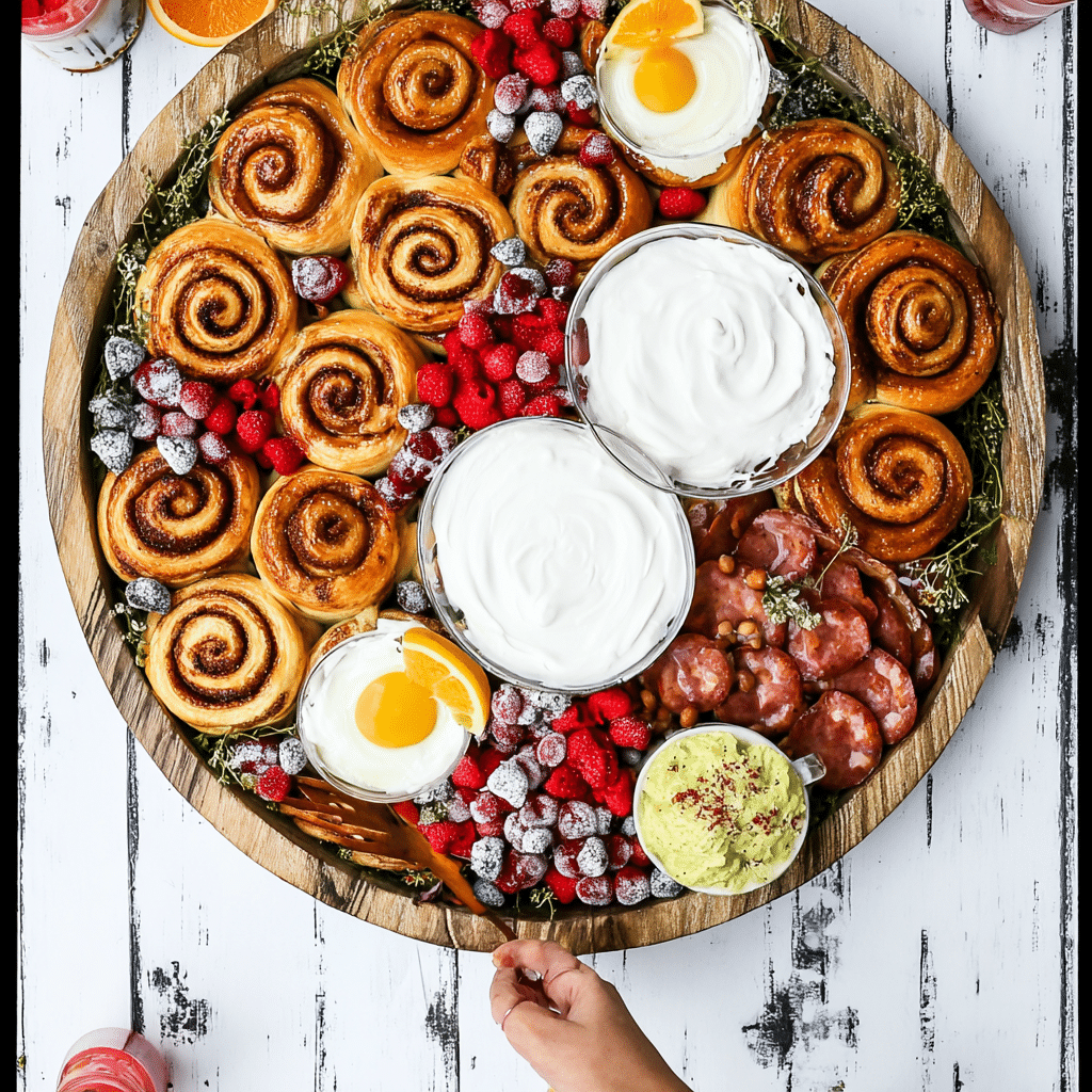 Cinnamon Roll Board