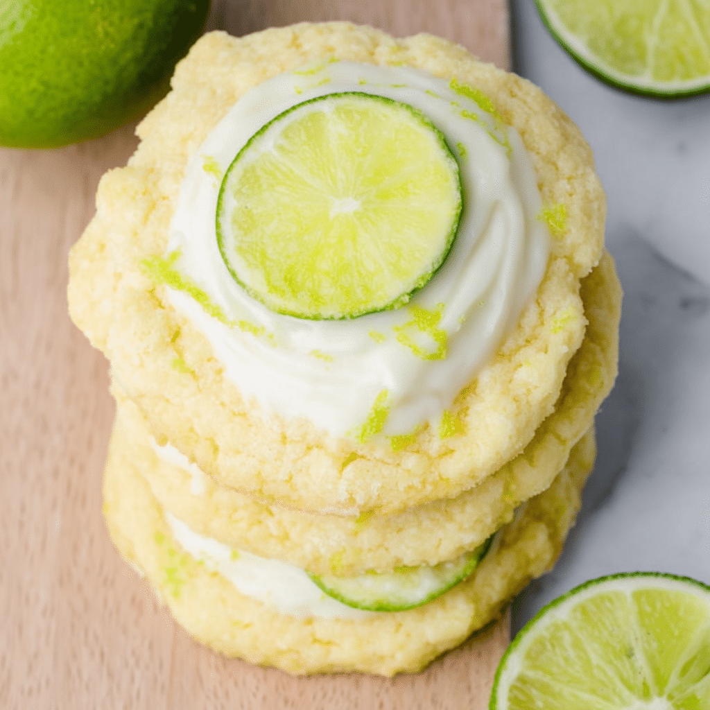 Coconut Lime Sugar Cookies