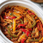 Crockpot Chicken Fajitas