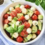 Cucumber Caprese Salad