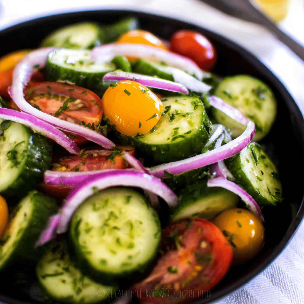 Cucumber Tomato Salad