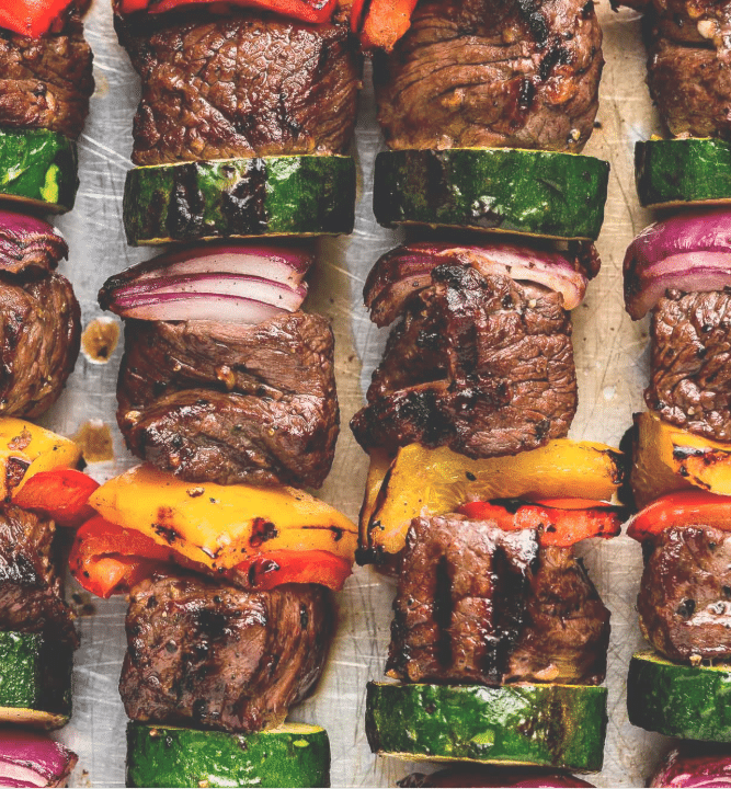 Grilled Steak Kabobs