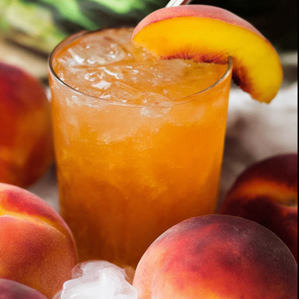 Homemade Peach Tea