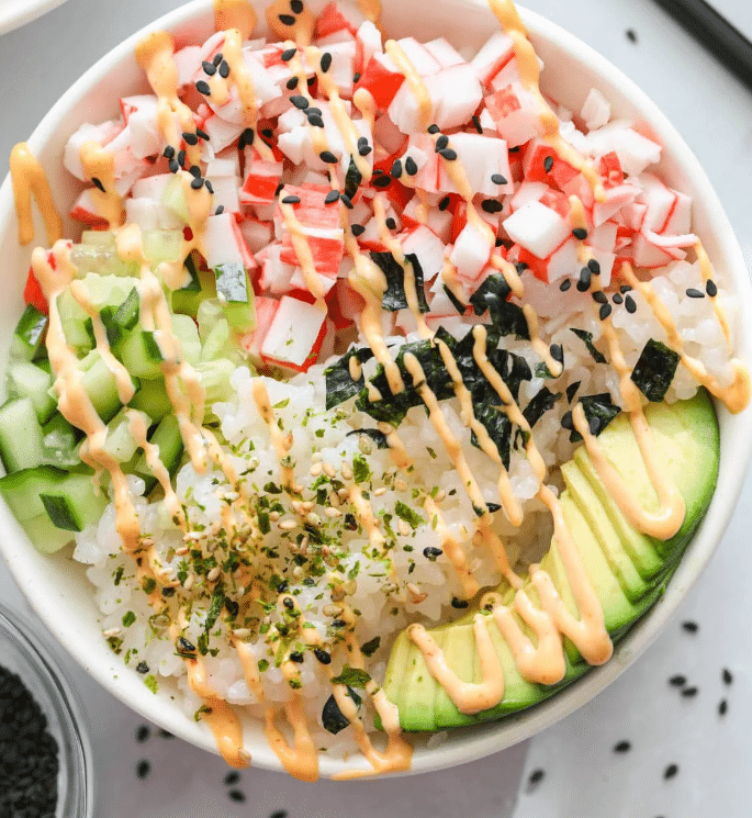 Homemade Sushi Bowl